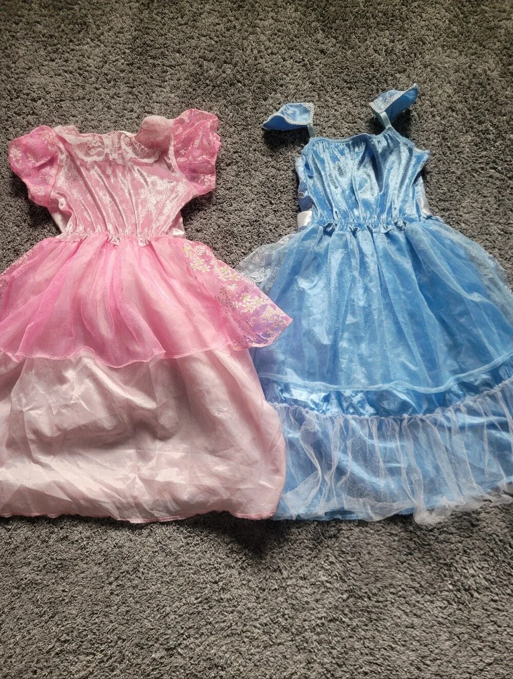 Pink & Blue Princess Tulle Dress Costume Size 3+ Halloween